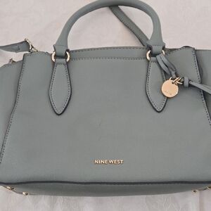 Nine West Sage Green Satchel